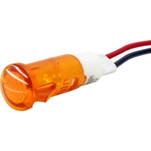 Indicador Led IL10-2Y 10mm 220V Amarelo - Metaltex