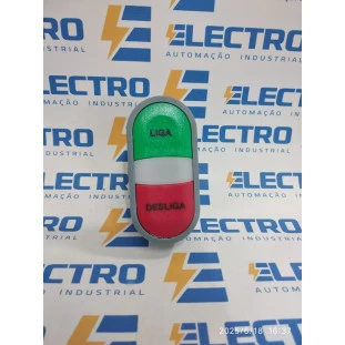 Botao Duplo Cew-Bdm21ld-Wh S/Iluminacao (Liga/Desliga)(14406699) Ip52 - WEG