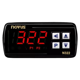 Controlador de Temperatura  N322 PT100 - NOVUS 