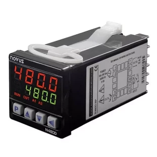 Controlador de temperatura N480D-RPR USB -  NOVUS 
