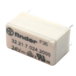Mini Rele P/ PCI 1NA 24VDC 32.21.7.024.2000 - Finder