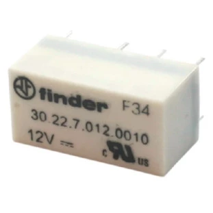 Mini Rele P/ PCI 2 REV 12VDC 30.22.7.012.0010 - Finder